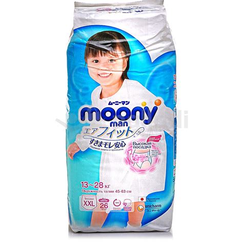 Трусики MOONY для девочек XXL 13-28кг 26шт купить за 1 861 руб. с ...