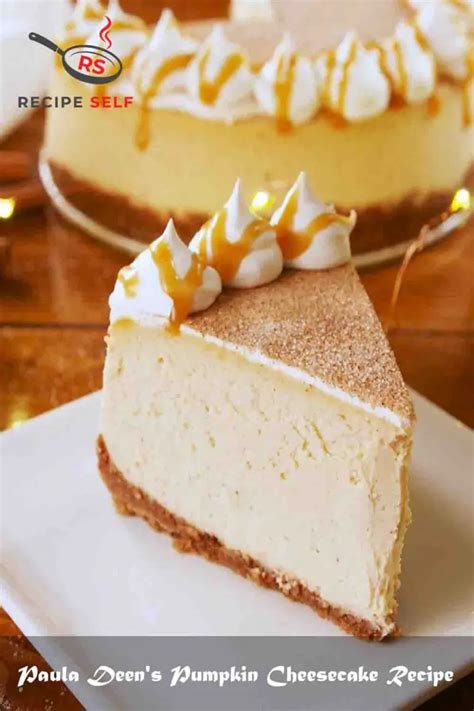 Paula Deen's Pumpkin Cheesecake Recipe | Recipe Self