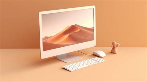 photo view  modern computer