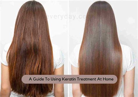 How To Use Keratin Treatment At Home | In 6 Easy Steps! - Hair Everyday ...