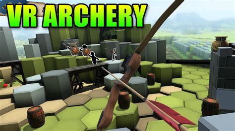 VR Archery Is Awesome! - LevelCap Gets The HTC Vive - YouTube