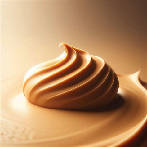 premium vector  close    cream   top  whipped cream