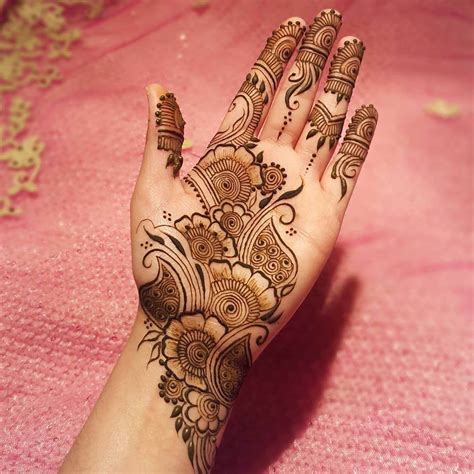 easy arabic mehndi designs  hands  beginners