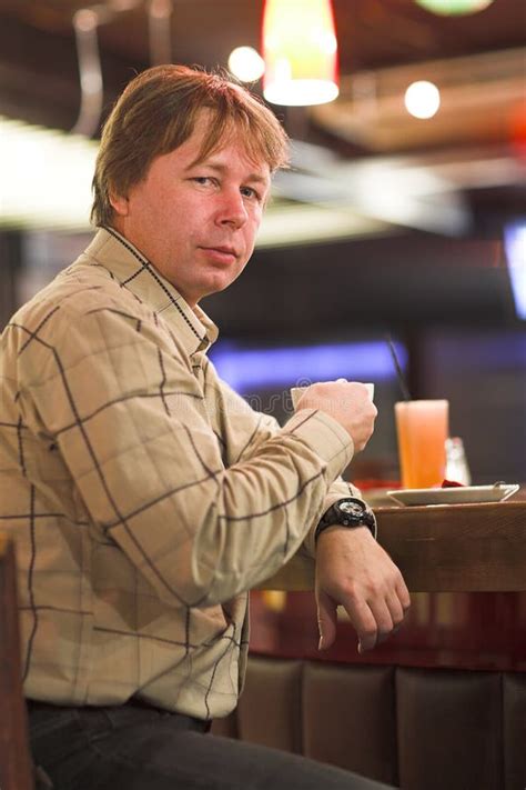 Man in cafe stock photo. Image of face, office, people - 12094274