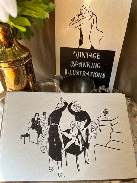 Vintage Spanking Illustrations - Etsy