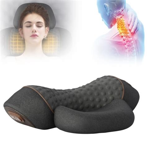Pillow Massage Neck Hump, 3-In Pillow Massage Neck Hump - Heating
