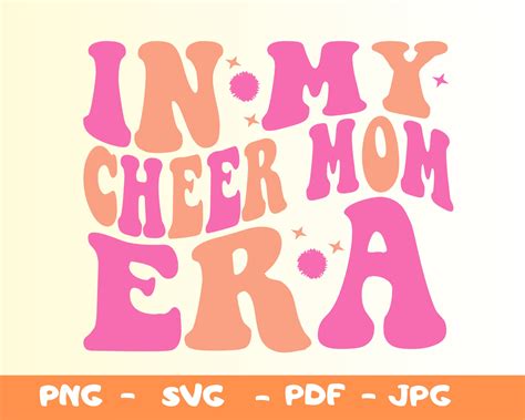 In My Cheer Mom Era,Cheer Mom Svg,Cheer Mama Png,Cheer Mom E - Inspire ...