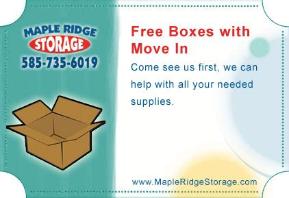 Storage Unit Coupons - Self Storage Unit Coupons & Rentals