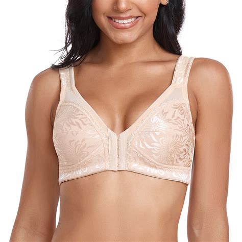 womens adjustable front closure posture corrector bra everyday