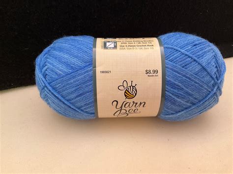 1 Yarn Yarn Bee Color Idyll Yarn Color : Lapis Stone - Etsy