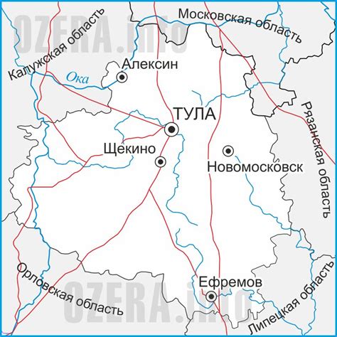 Озера Тульской области: рыбалка, охота, отдых