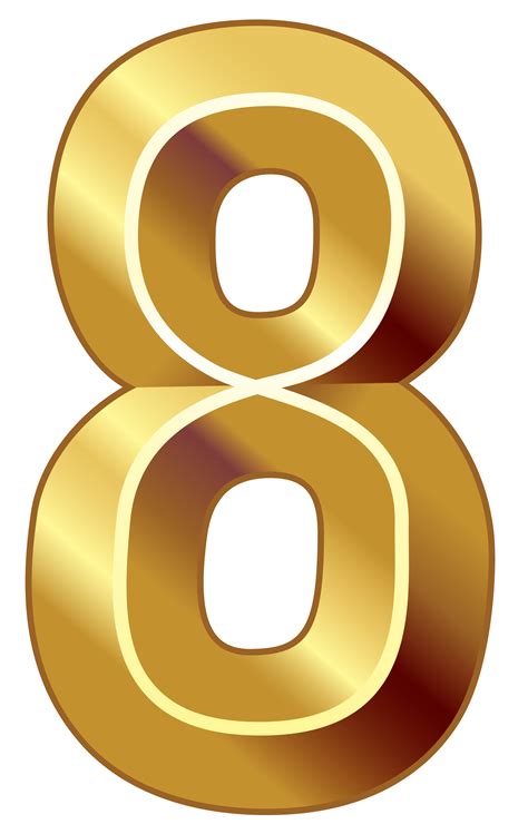 Gold Number 8
