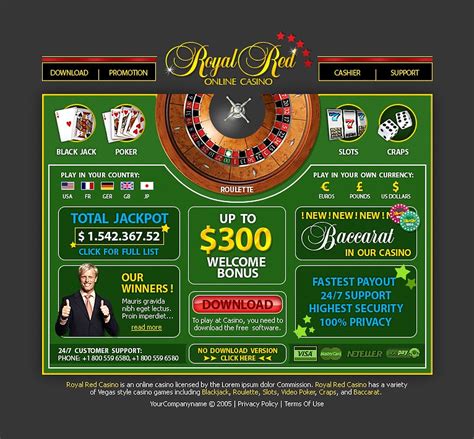 Online Casino Flash Template #9482