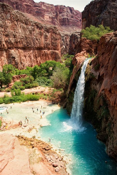 Havasu Falls in Havasupai Arizona | OPAdventureTeam.com | Havasu falls