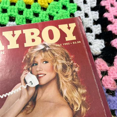 VINTAGE PLAYBOY JULY 1982 : THE GIRLS OF MA BELL MISS JULY LYNDA WIESM
