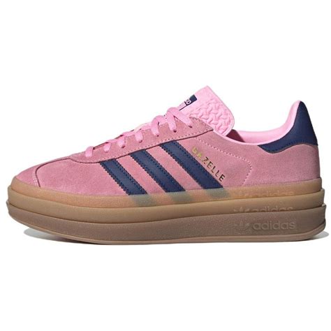Купить Adidas Gazelle Bold Pink Glow Gum Женские кроссовки Victory Blue ...