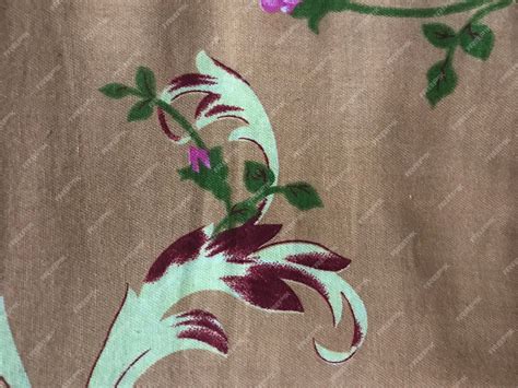 premium photo floral fabric texture