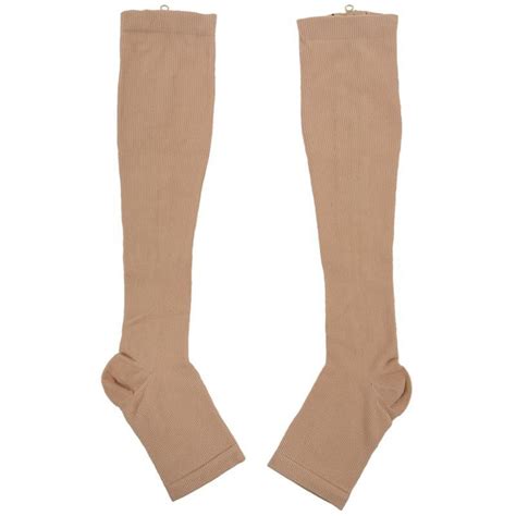 Increasing circulation Compression Knee Socks Leg Support Stockings