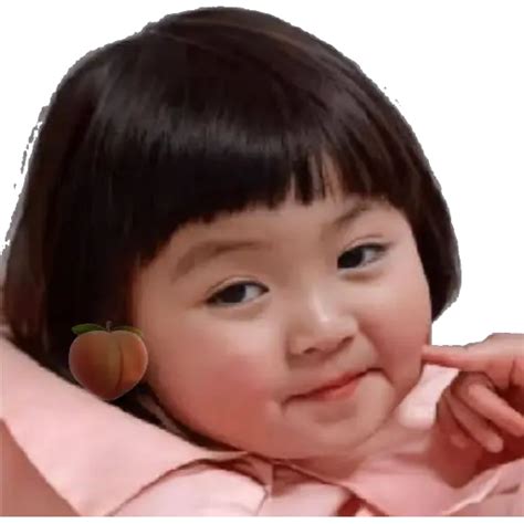 Niña Coreana Stickers