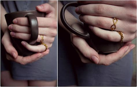Simple Things. By Dasha Lu: DIY: колечки из проволоки. Wire rings.
