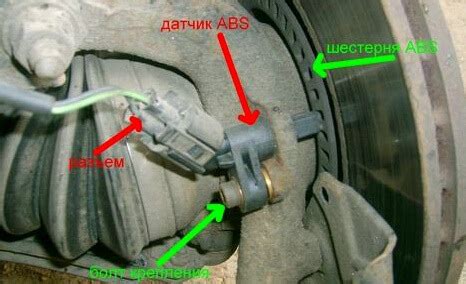 Как проверить датчик АБС? — 2 ответа