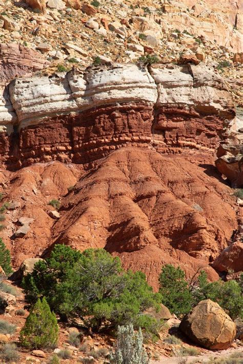 capitol reef stock image image  formation geology