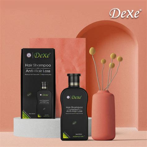 Dexe Anti-hair Loss Shampoo 200ml - Black Hair Shampoo | Hair Building ...