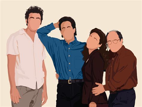 Seinfeld Minimalist Art | Etsy