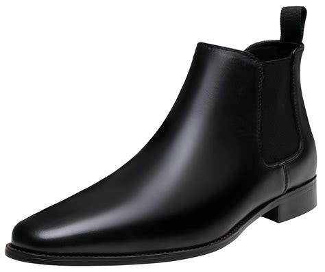 leather dress boots men 5