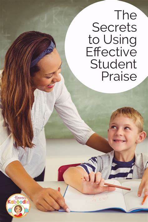 Praise Students : What's the Secret? | Classroom behavior management