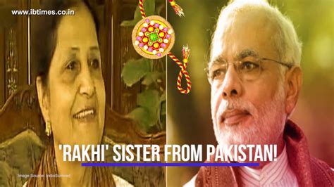 meet qamar mohsin shaikh narendra modis rakhi sister  pakistan