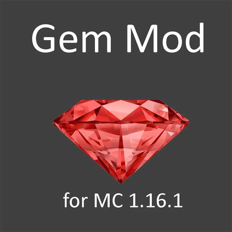 Gem Mod by TimMC00 - Mods - Minecraft - CurseForge