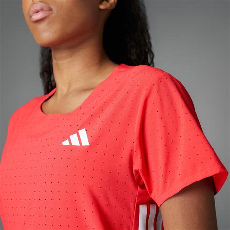 adizero running tee red adidas hong kong