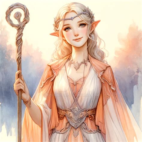 Elf Sorceress Adoptable Character DnD Art 6$ by Dissunder on DeviantArt