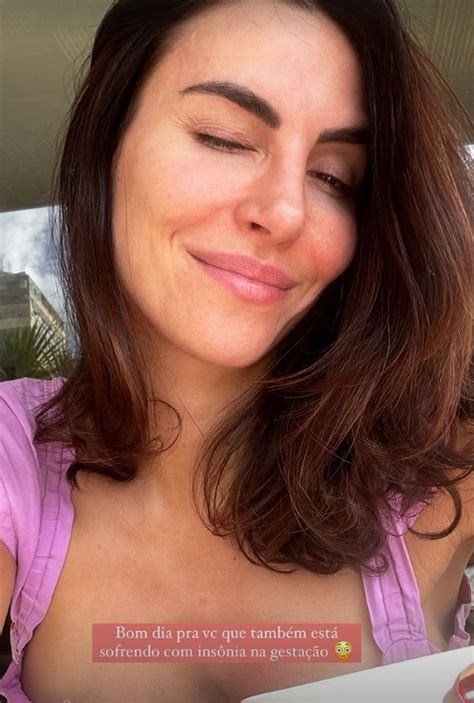 Grávida, Mel Fronckowiak relata desconforto na gestação: "Sofrendo com