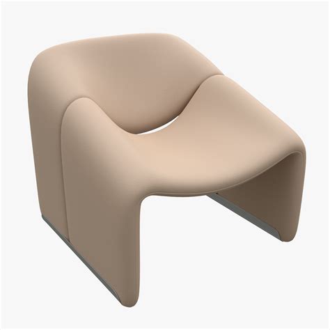 Joylove Nordic Style Chair PBR 3D Model - 3dmstock.com
