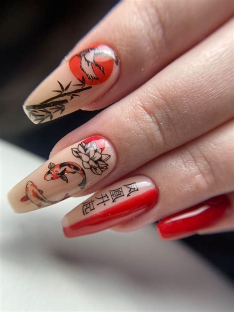 Свои 🥰 | Dragon nails, Band nails, Fancy nails
