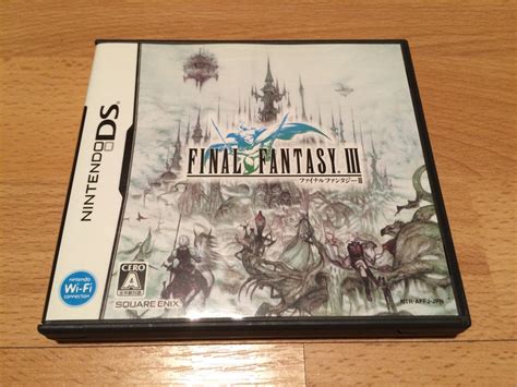 final fantasy iii nintendo ds jap ffmuseum