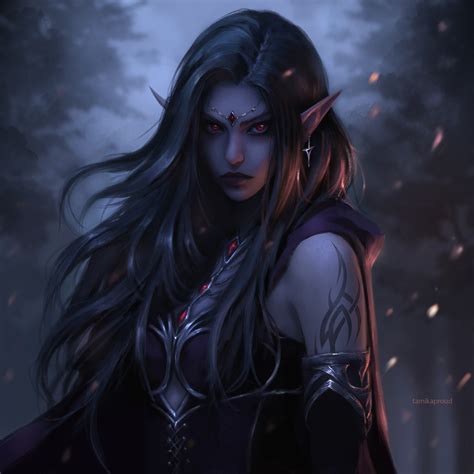 Tatiana Hordiienko - Dark elf