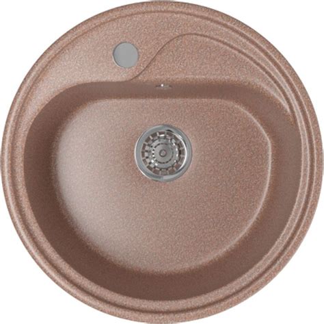 Кухонная мойка MIXLINE ML-GM10 525065, искусственный мрамор, 44см х ...