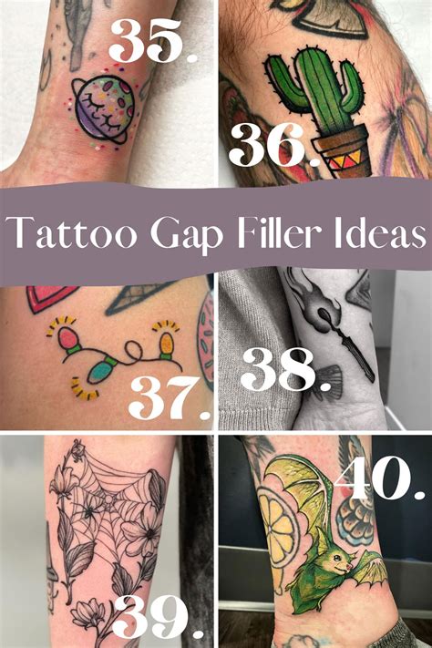Coolest Tattoo Filler Ideas That Will Perfect Your Sleeve - Tattoo Glee