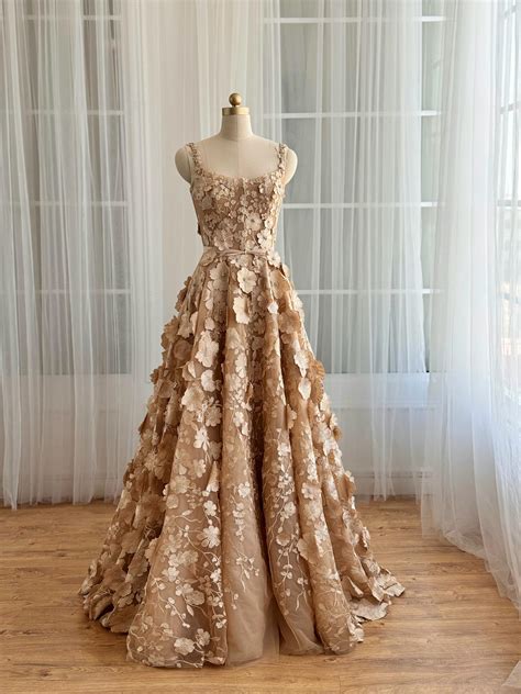 Dark Vanilla Ball Gown | Teuta Matoshi
