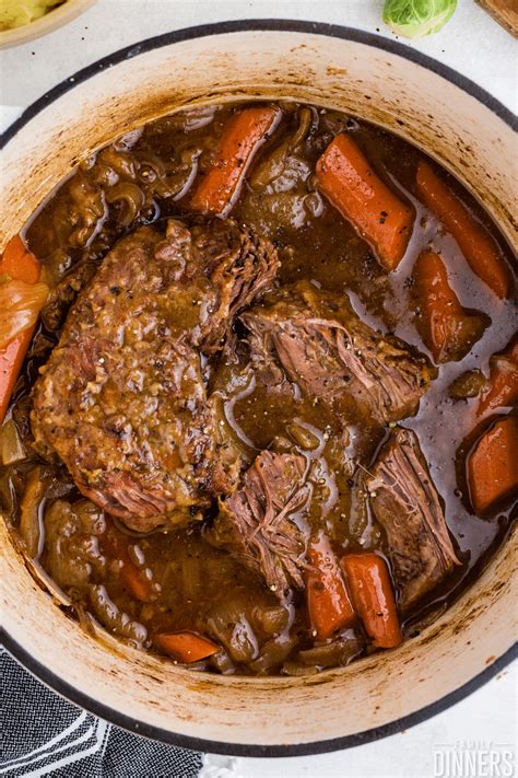 Delicious pot roast recipe - learn how to choose pot roast meat cut