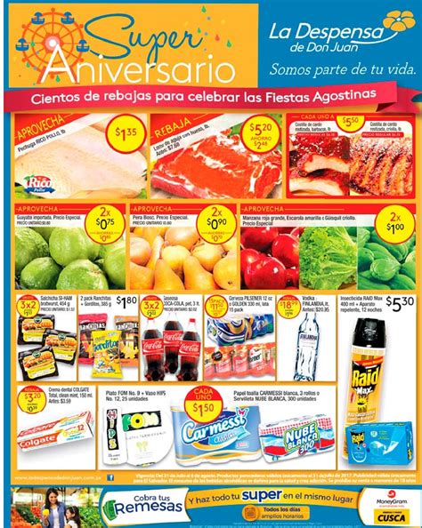 Ofertas de FIN DE MES en todos los supermercados (31/jul/17) - Ofertas