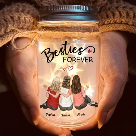 Besties Forever Because Of You I Laugh A Little Harder - Personalized