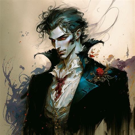 ArtStation - A Collection of Portraits - Vampire Male