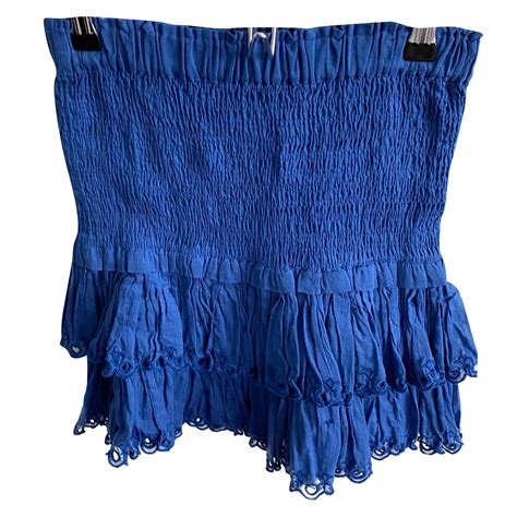 Isabel Marant Naomi Blue Cotton ref.194620 - Joli Closet