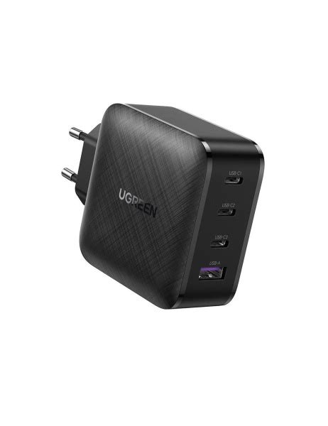 Сетевое зарядное устройство Ugreen USB A + 3 USB C 65W GaN Tech Fast ...