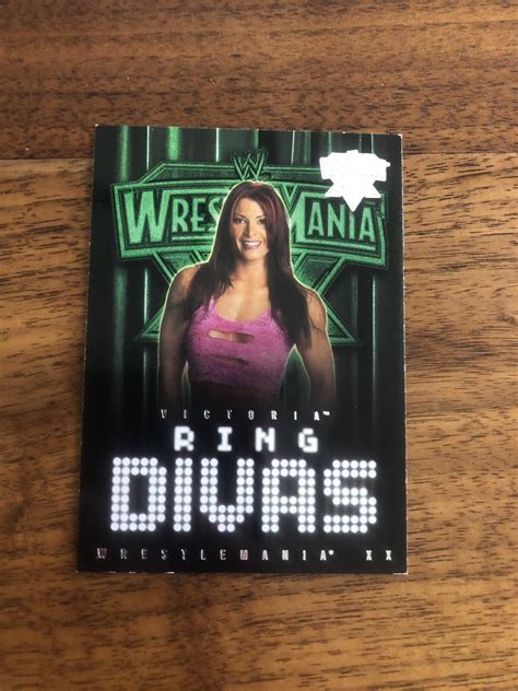 2004 Fleer WWE Wrestlemania XX - Ring Divas #69 Victoria for sale
