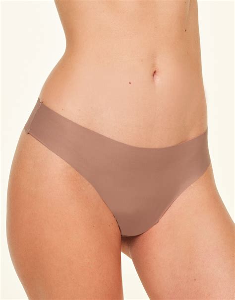 Francine B1 Thong Medium Beige Thong | Adore Me